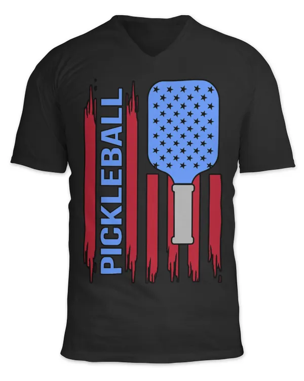 Unisex Jersey SS V-Neck T-Shirt