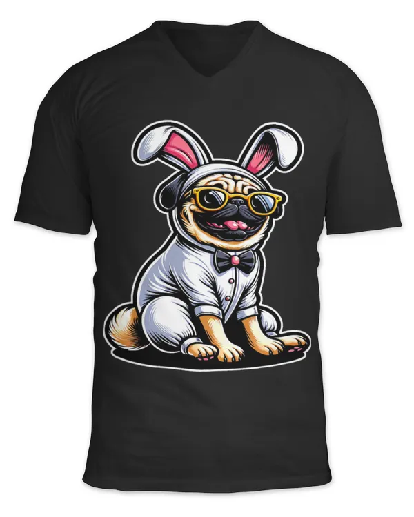 Unisex Jersey SS V-Neck T-Shirt