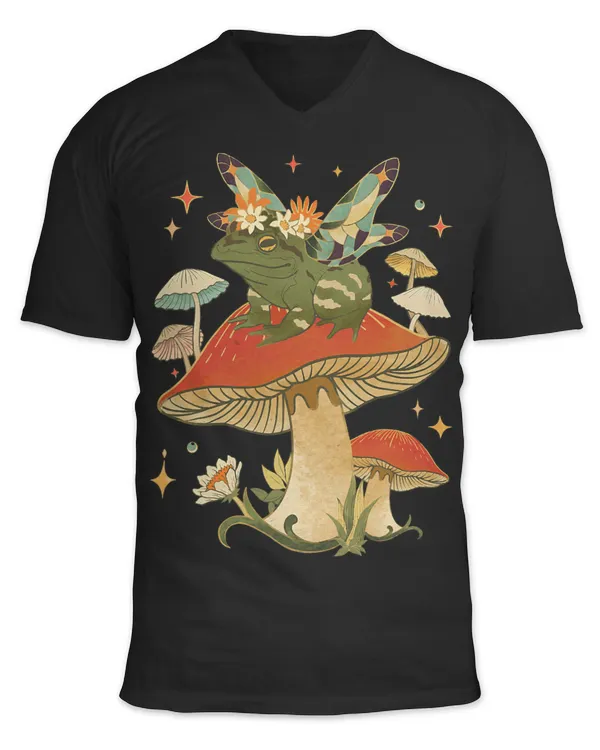 Unisex Jersey SS V-Neck T-Shirt