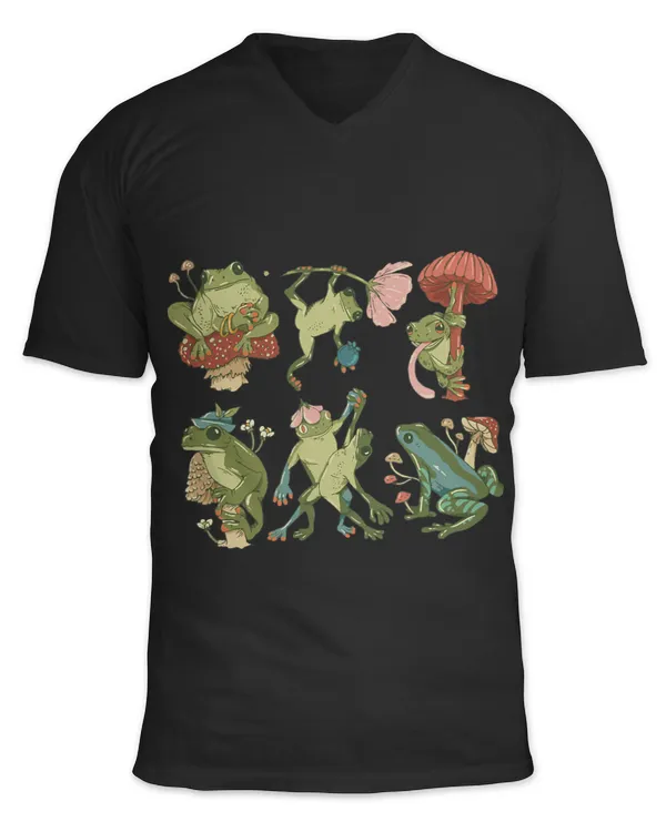 Unisex Jersey SS V-Neck T-Shirt