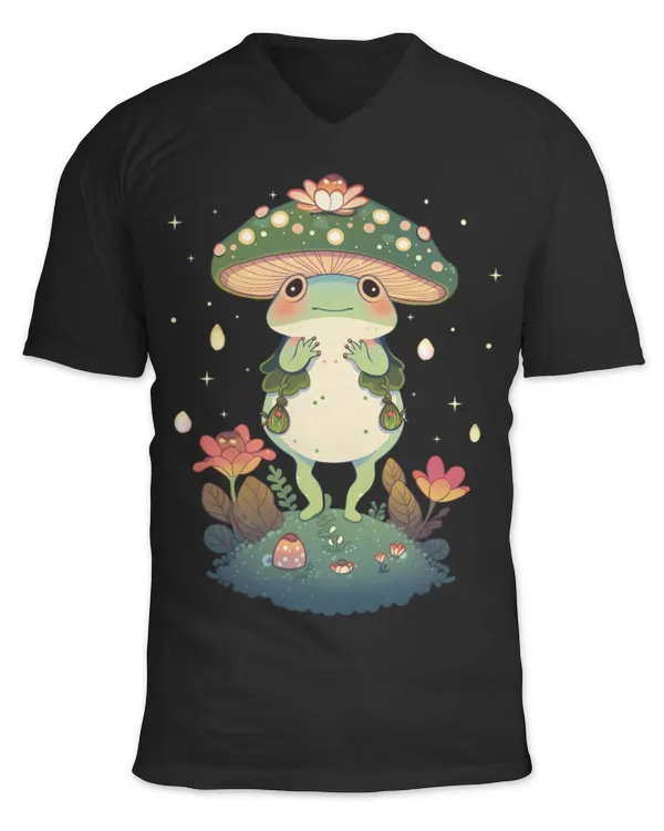 Unisex Jersey SS V-Neck T-Shirt