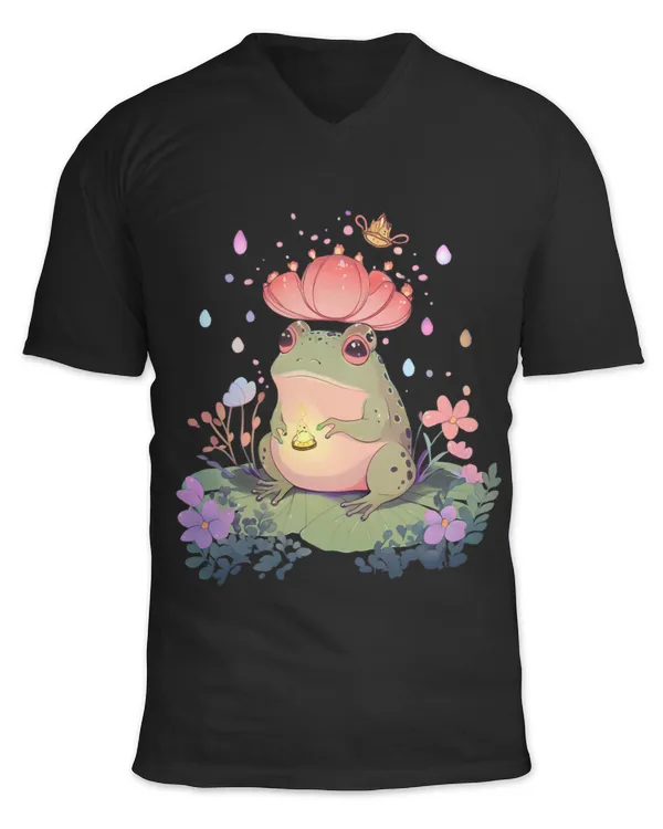 Unisex Jersey SS V-Neck T-Shirt