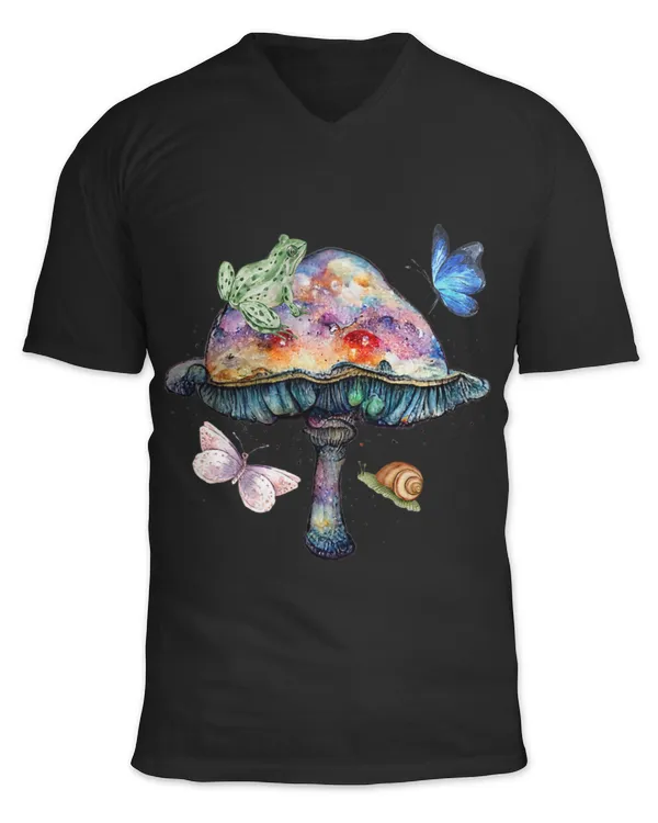 Unisex Jersey SS V-Neck T-Shirt