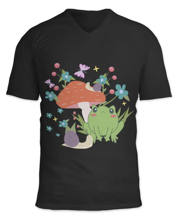 Unisex Jersey SS V-Neck T-Shirt