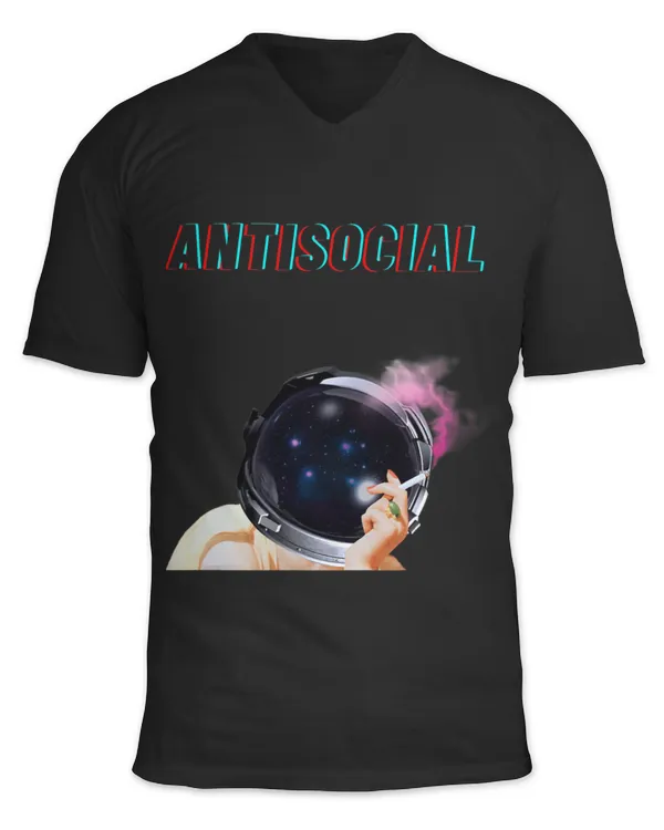 Unisex Jersey SS V-Neck T-Shirt