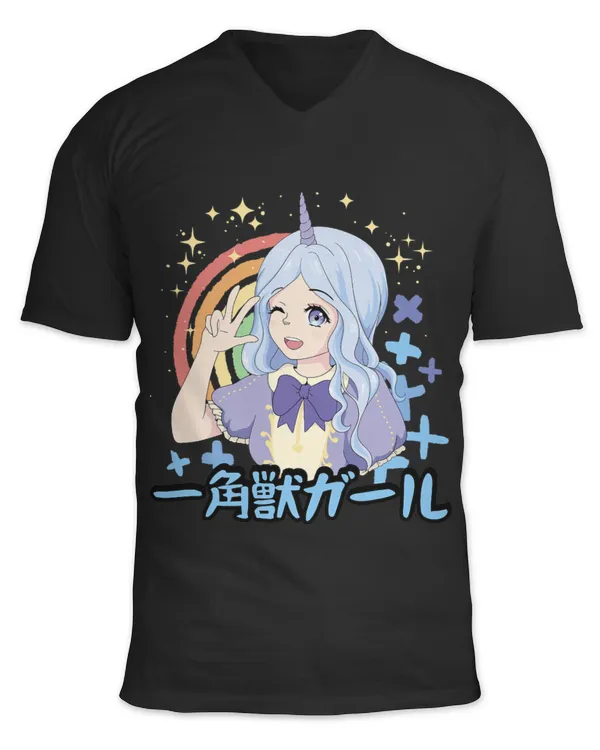Unisex Jersey SS V-Neck T-Shirt