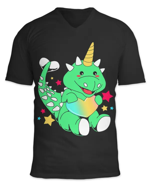 Unisex Jersey SS V-Neck T-Shirt