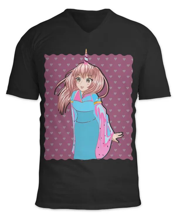 Unisex Jersey SS V-Neck T-Shirt