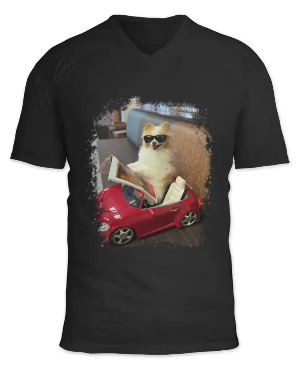 Unisex Jersey SS V-Neck T-Shirt