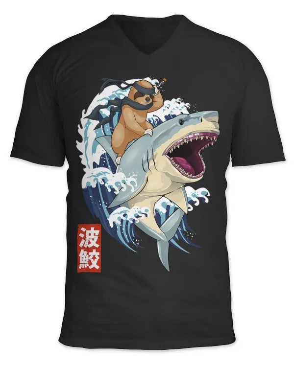 Unisex Jersey SS V-Neck T-Shirt