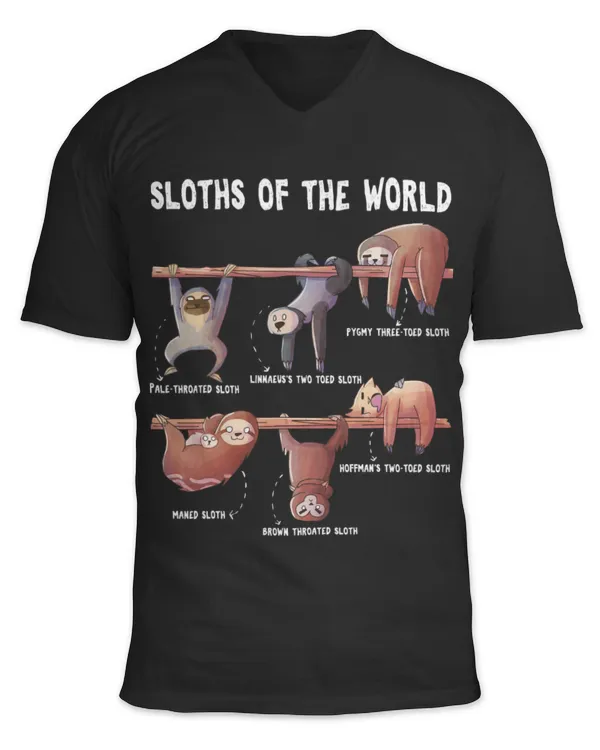 Unisex Jersey SS V-Neck T-Shirt