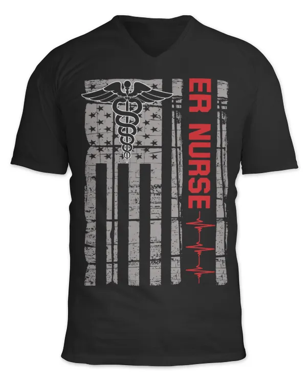 Unisex Jersey SS V-Neck T-Shirt