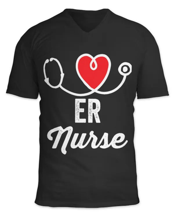 Unisex Jersey SS V-Neck T-Shirt