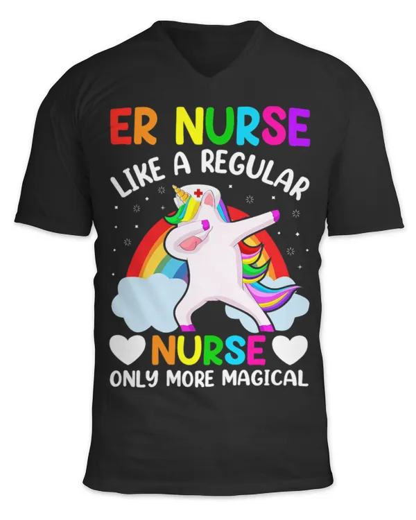 Unisex Jersey SS V-Neck T-Shirt