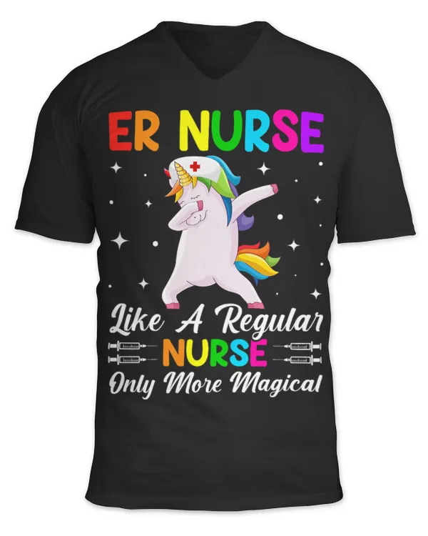 Unisex Jersey SS V-Neck T-Shirt