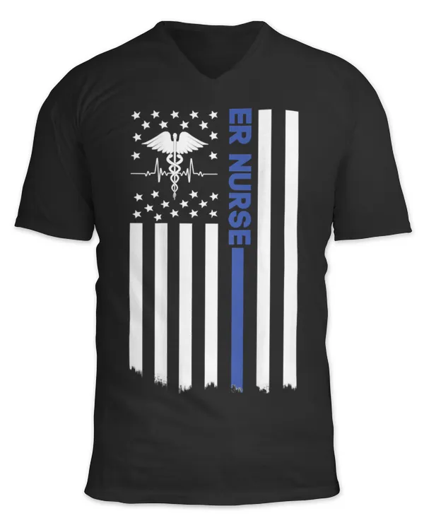 Unisex Jersey SS V-Neck T-Shirt