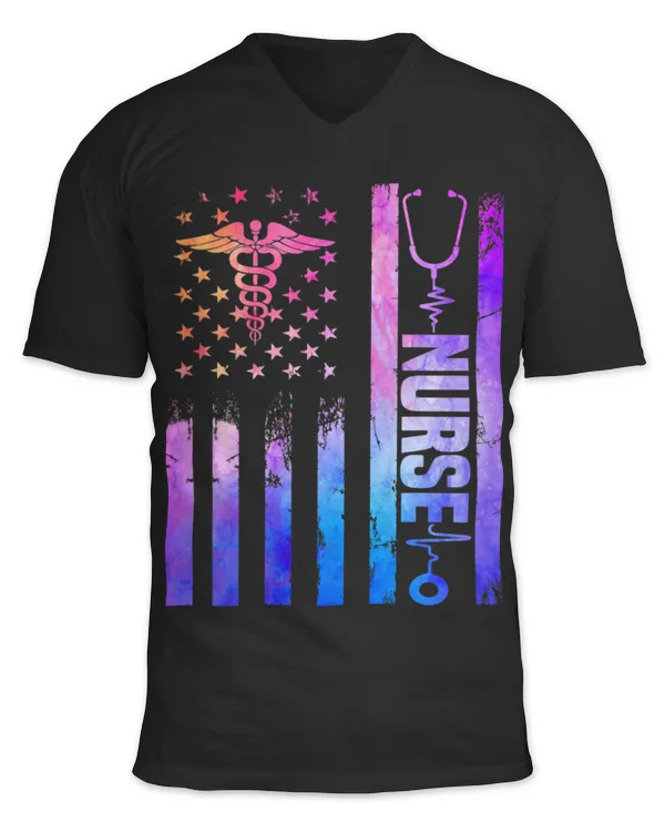 Unisex Jersey SS V-Neck T-Shirt