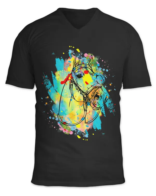 Unisex Jersey SS V-Neck T-Shirt
