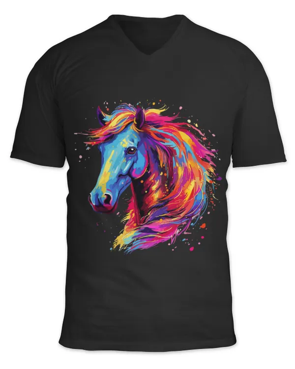 Unisex Jersey SS V-Neck T-Shirt