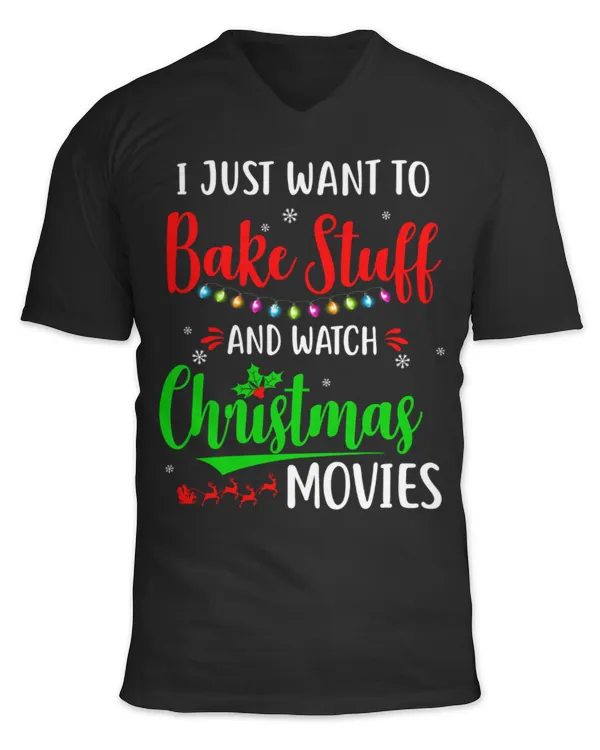 Unisex Jersey SS V-Neck T-Shirt