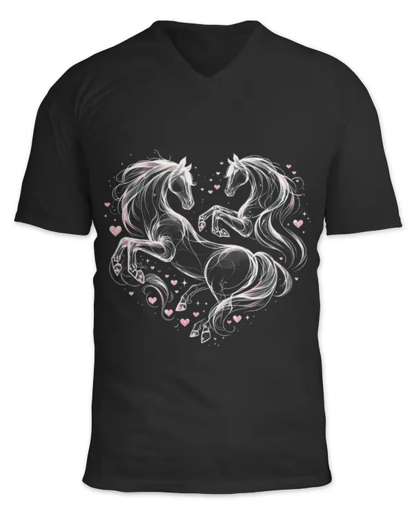 Unisex Jersey SS V-Neck T-Shirt