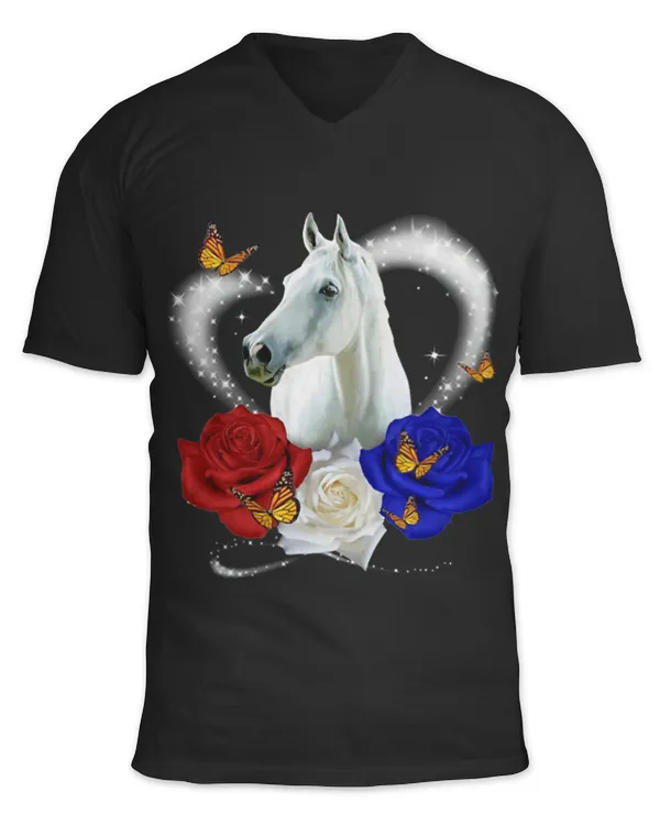 Unisex Jersey SS V-Neck T-Shirt