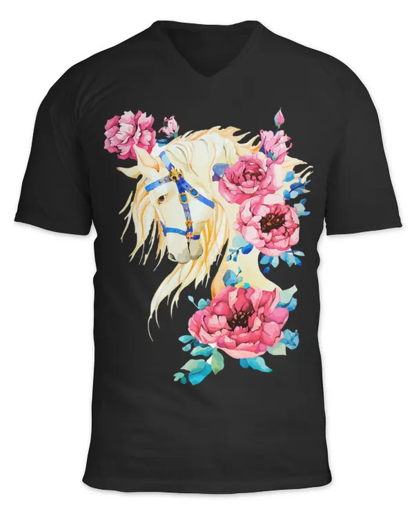 Unisex Jersey SS V-Neck T-Shirt