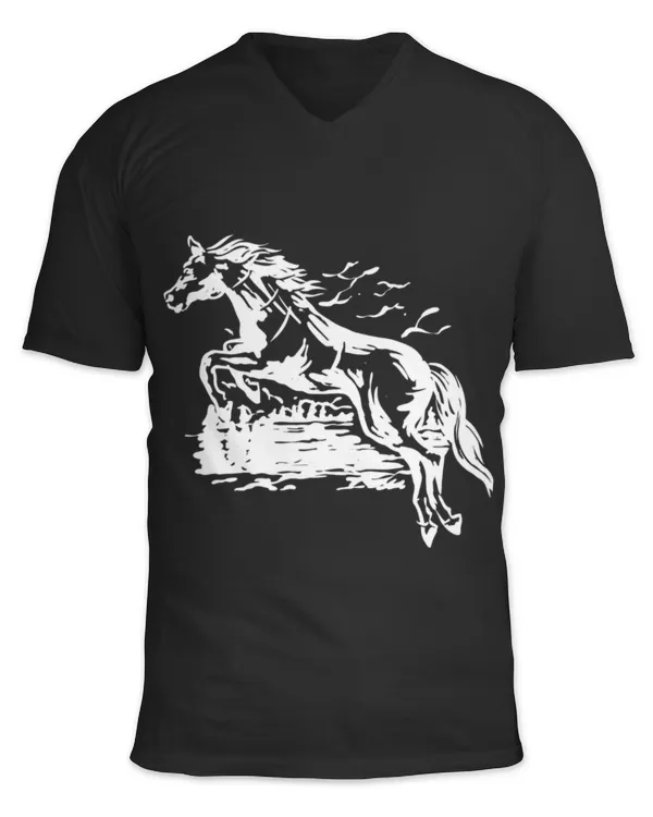 Unisex Jersey SS V-Neck T-Shirt