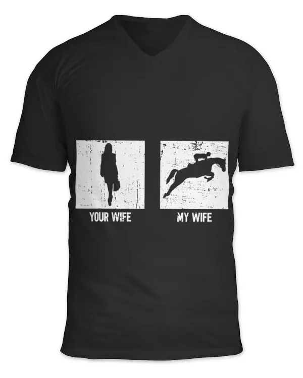 Unisex Jersey SS V-Neck T-Shirt