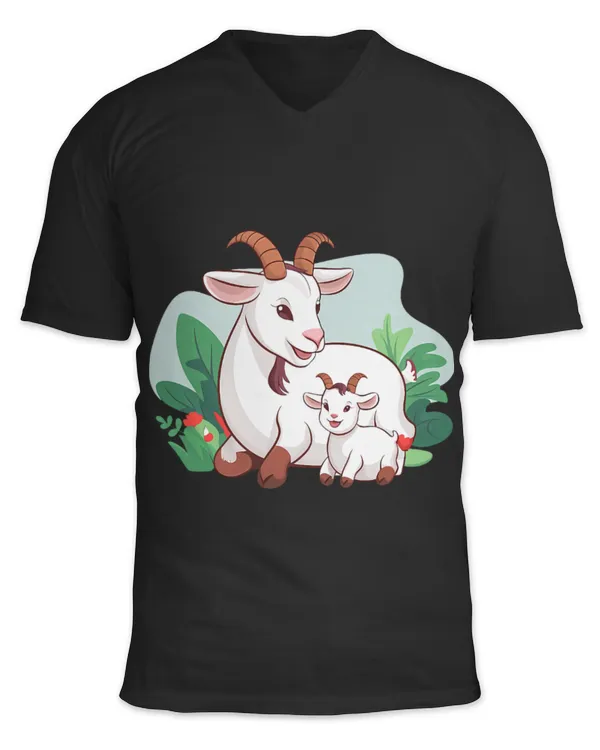 Unisex Jersey SS V-Neck T-Shirt