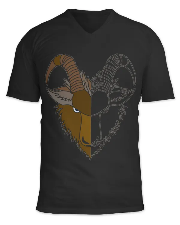 Unisex Jersey SS V-Neck T-Shirt