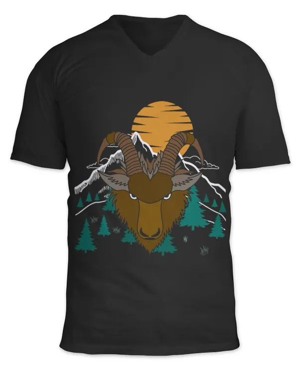 Unisex Jersey SS V-Neck T-Shirt