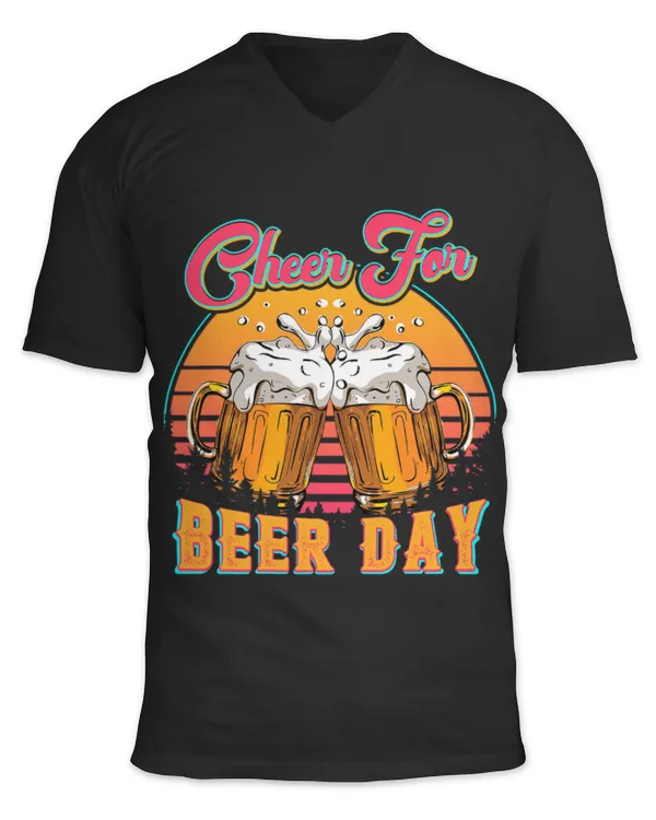 Unisex Jersey SS V-Neck T-Shirt