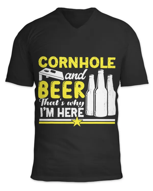 Unisex Jersey SS V-Neck T-Shirt