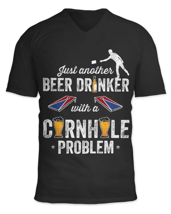 Unisex Jersey SS V-Neck T-Shirt