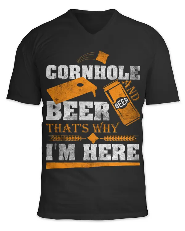 Unisex Jersey SS V-Neck T-Shirt