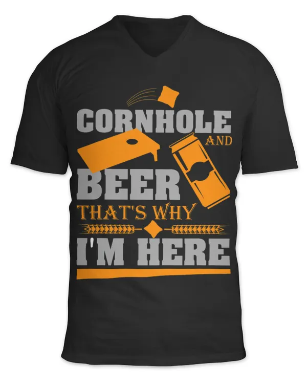 Unisex Jersey SS V-Neck T-Shirt