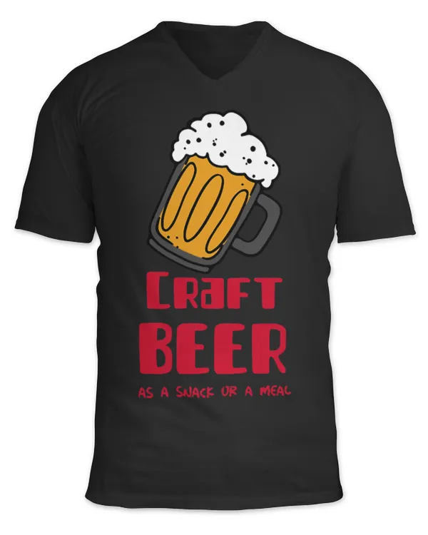 Unisex Jersey SS V-Neck T-Shirt