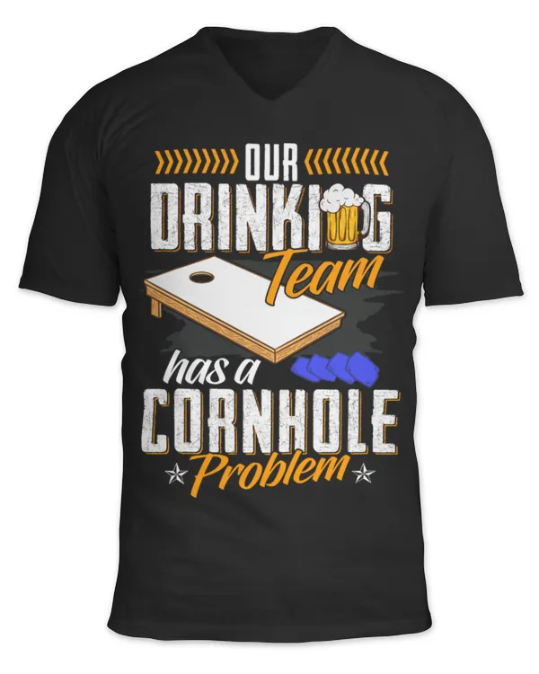 Unisex Jersey SS V-Neck T-Shirt