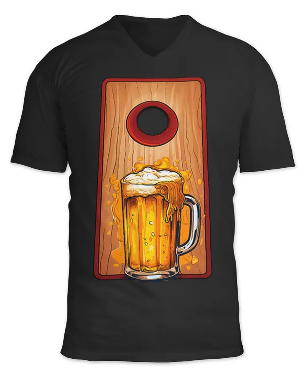 Unisex Jersey SS V-Neck T-Shirt