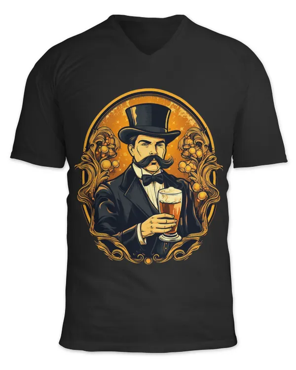 Unisex Jersey SS V-Neck T-Shirt