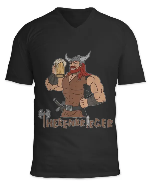 Unisex Jersey SS V-Neck T-Shirt