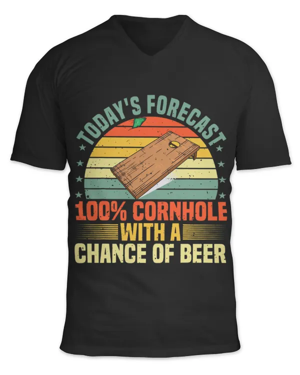 Unisex Jersey SS V-Neck T-Shirt