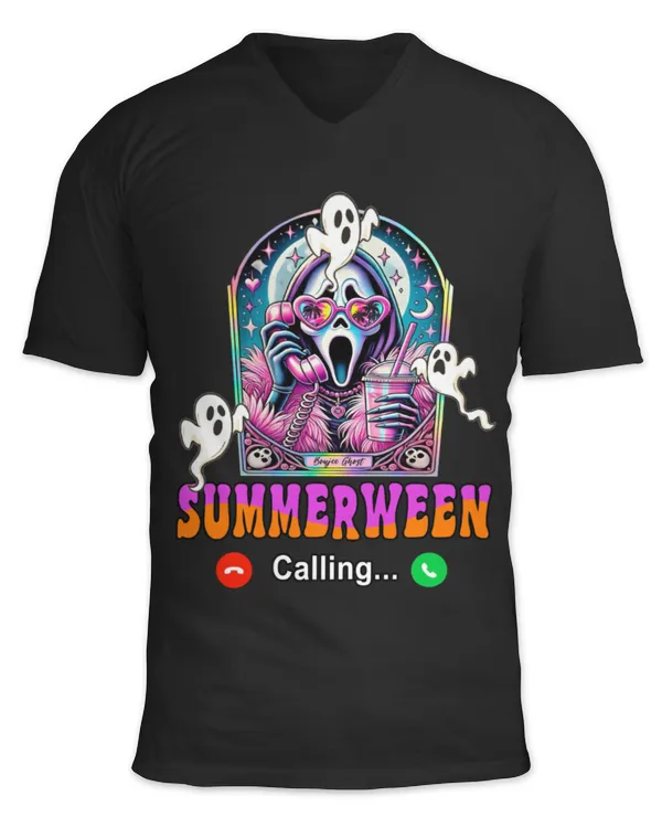 Unisex Jersey SS V-Neck T-Shirt