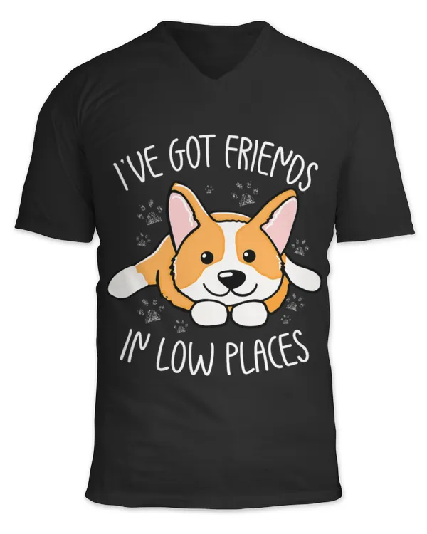 Unisex Jersey SS V-Neck T-Shirt
