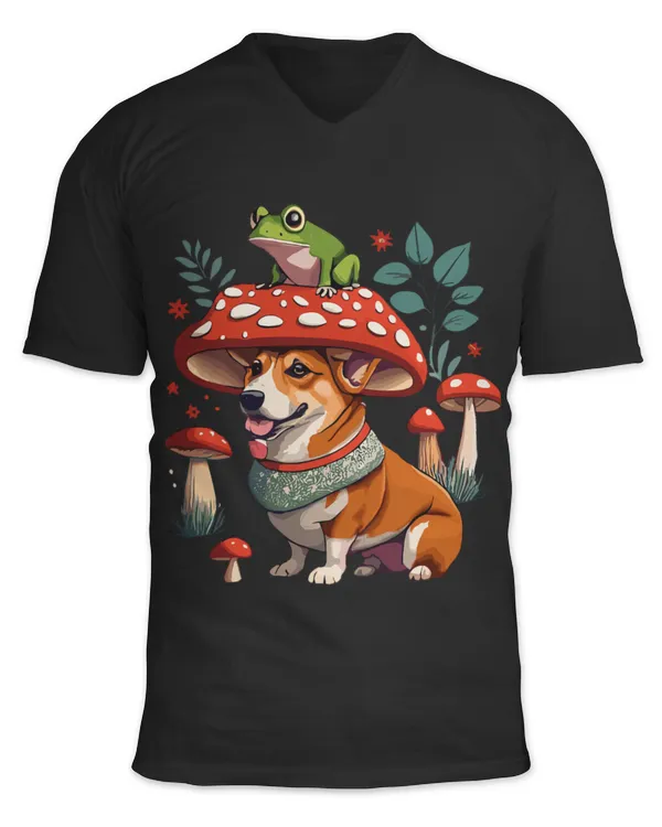 Unisex Jersey SS V-Neck T-Shirt