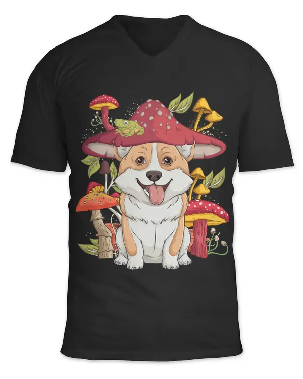 Unisex Jersey SS V-Neck T-Shirt