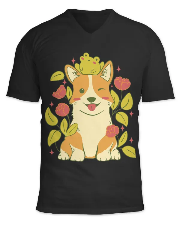 Unisex Jersey SS V-Neck T-Shirt