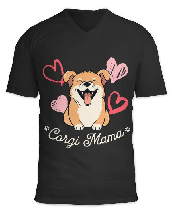 Unisex Jersey SS V-Neck T-Shirt