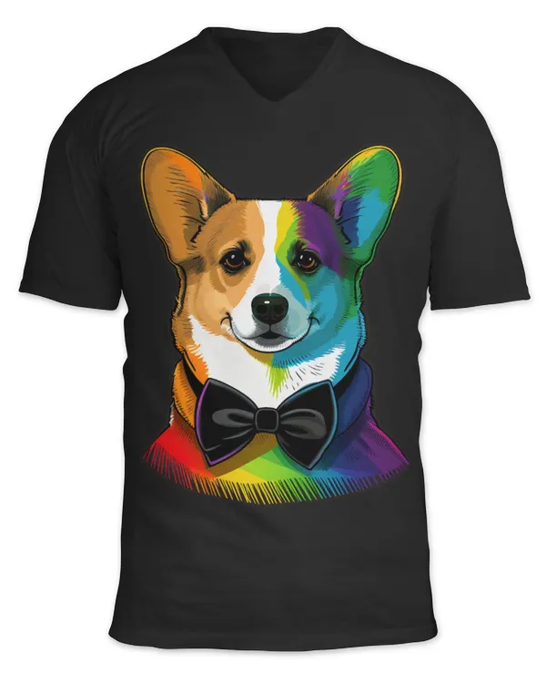 Unisex Jersey SS V-Neck T-Shirt